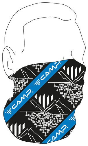 C.A.M.P. Bandana, crna/plava