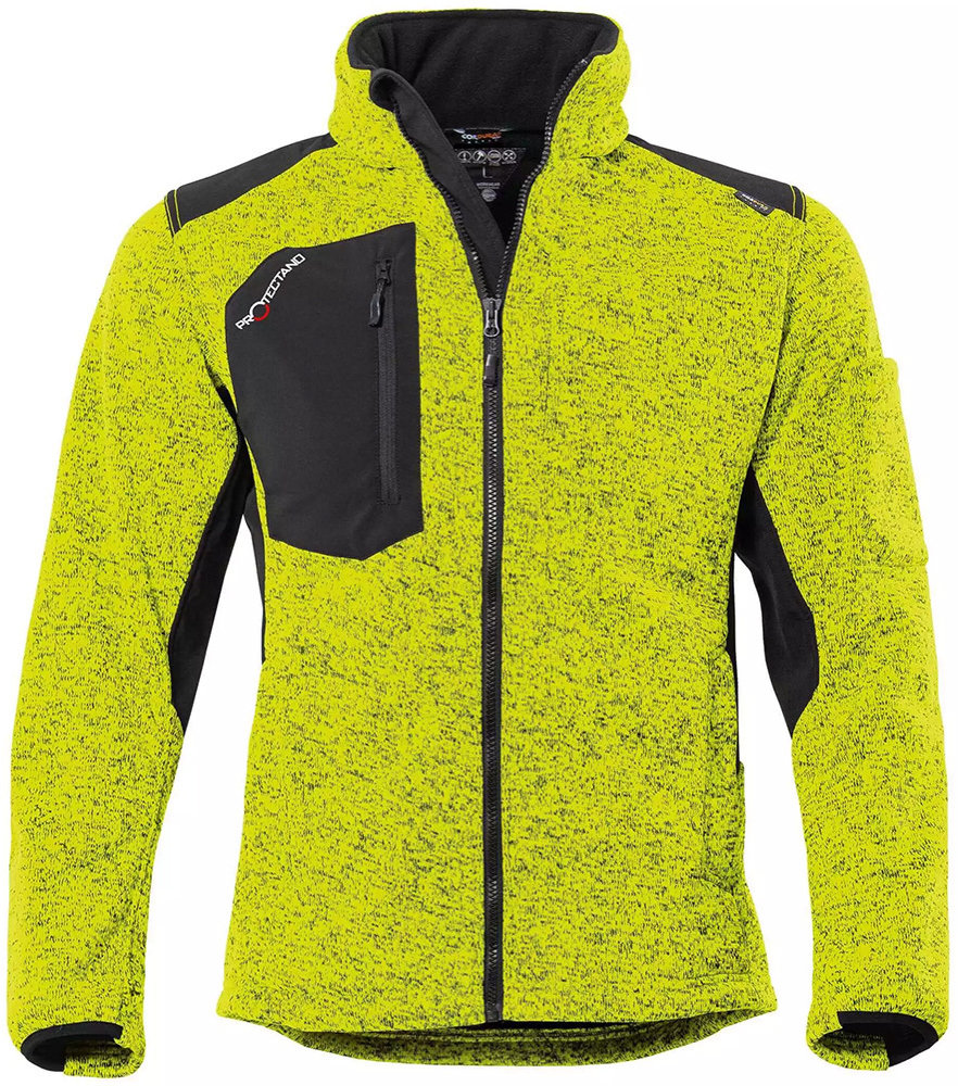 Qualitex pletena flis jakna Protectano