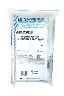 Ergänzungsset für Typ 2 Erste Hilfe Koffer auf ÖNORM Z1020:2025