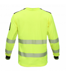 BoSafety Warnschutz Langarmshirt RICO LONG Kl.3
