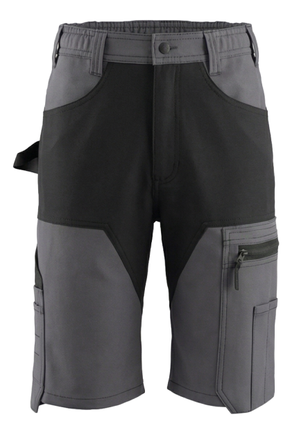 BoSafety Short MASHUP mit Stretcheinsätzen und Cordura