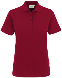 HAKRO Damen Polo 110 Classic, weinrot