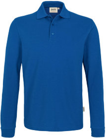 HAKRO Polo 815 Langarm Performance, royalblau